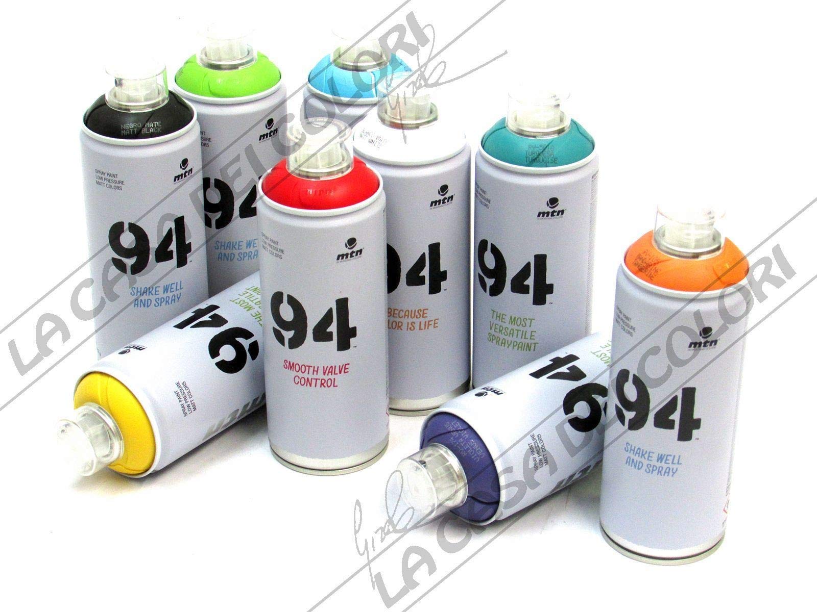 Amazon.com: MTN 94 Spray Paint - RV152 - Europe Blue